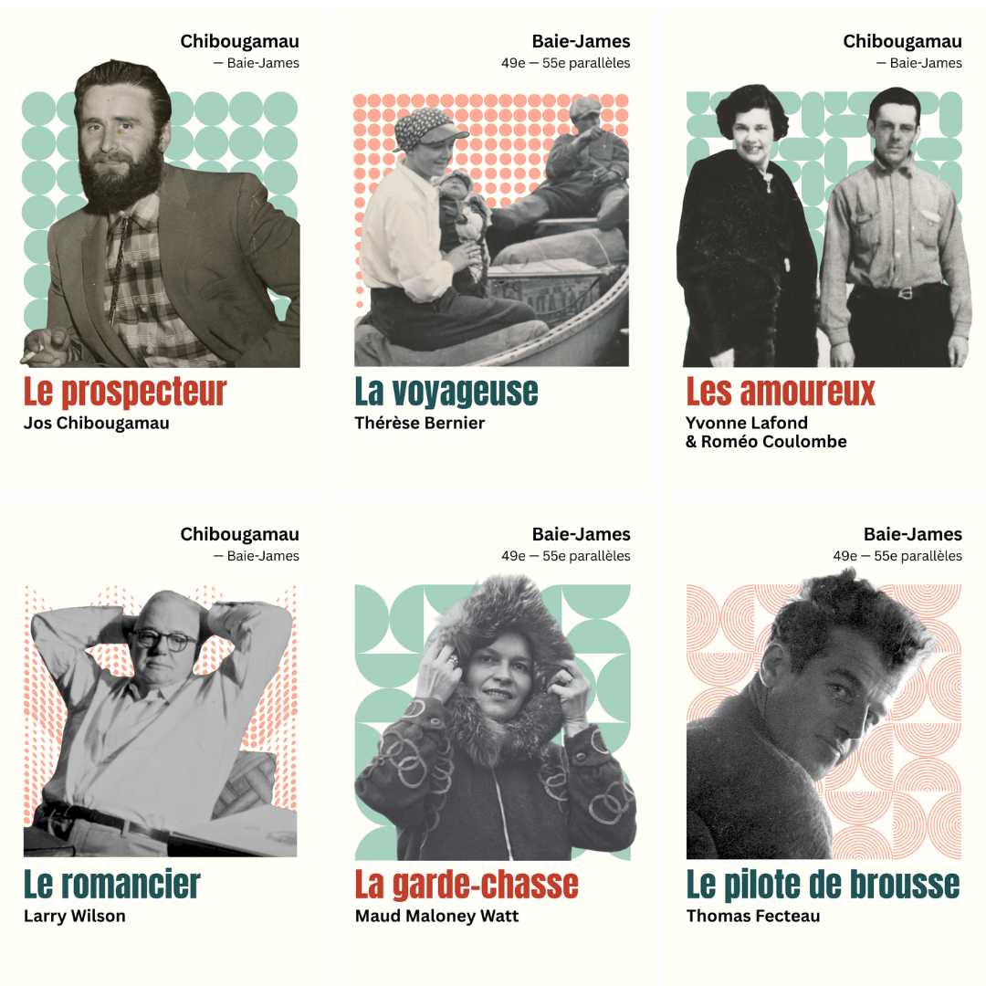 10 cartes postales ''Pionniers''