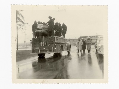 Le service des pompiers